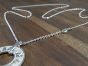 Ankerkette Silber für Deluxe Anhänger 40-60 cm