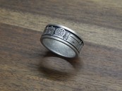 Ring "Wachtbergschmuck" matt/geschwärzt